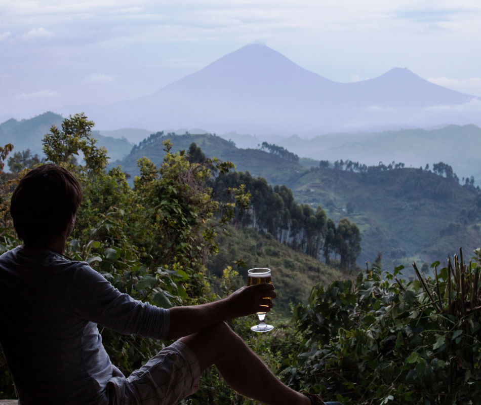 Clouds Mountain Gorilla Lodge Bwindi Nationalpark Uganda, Gorilla Trecking Uganda, Lodge Uganda