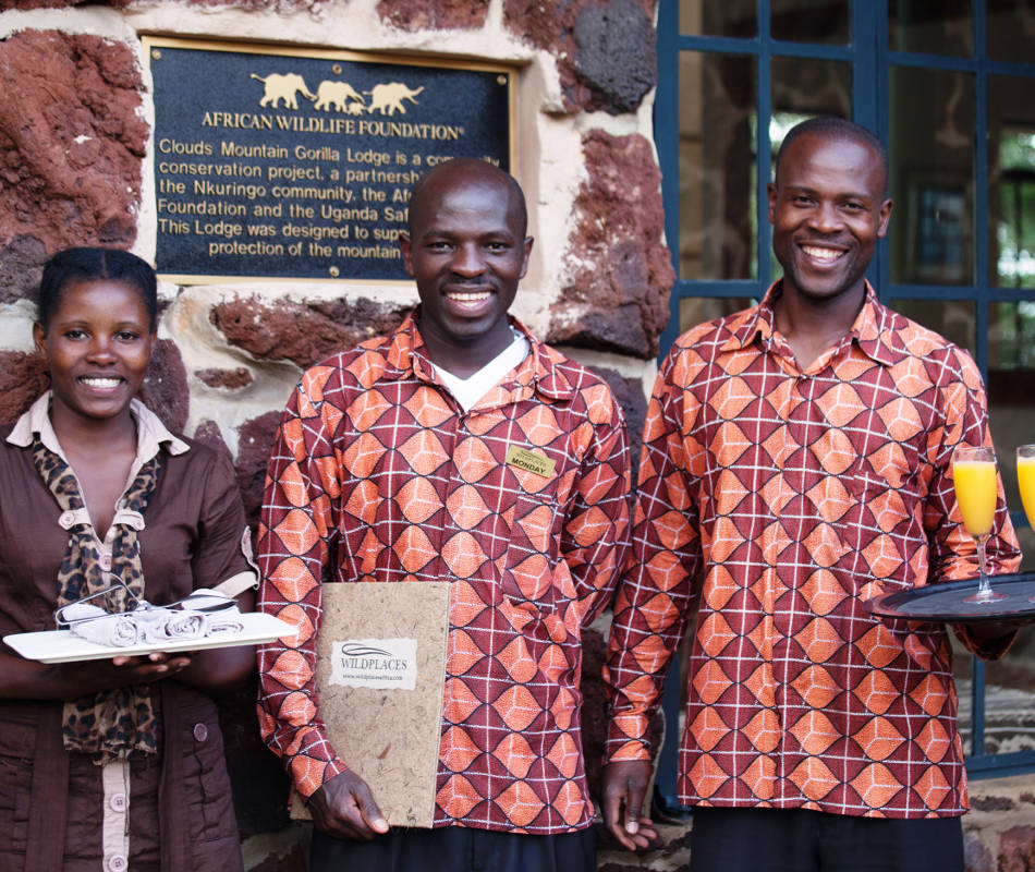 Clouds Mountain Gorilla Lodge Bwindi Nationalpark Uganda, Gorilla Trecking Uganda, Lodge Uganda