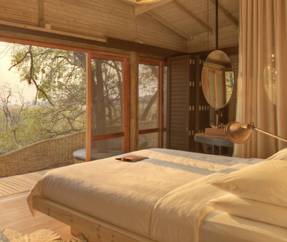 Luxusurlaub in Botswana - Luxuslodge &Beyond Sandibe Okavango Safari