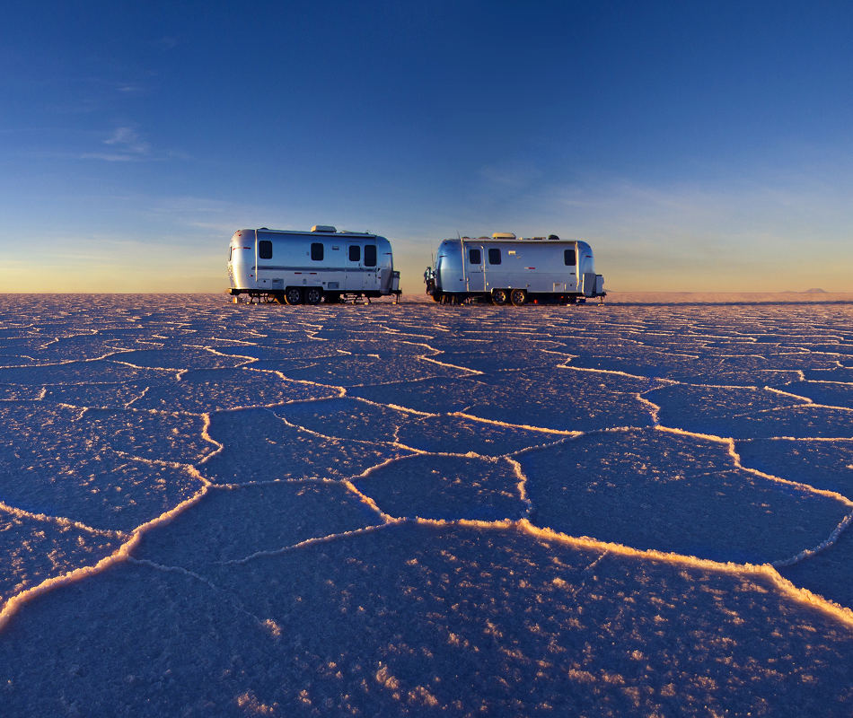 Bolivien, Salzwüste Salar de Uyuni Bolivien, Luxuscamper Bolivien, Uyuni Airstream, Glamping Bolivien