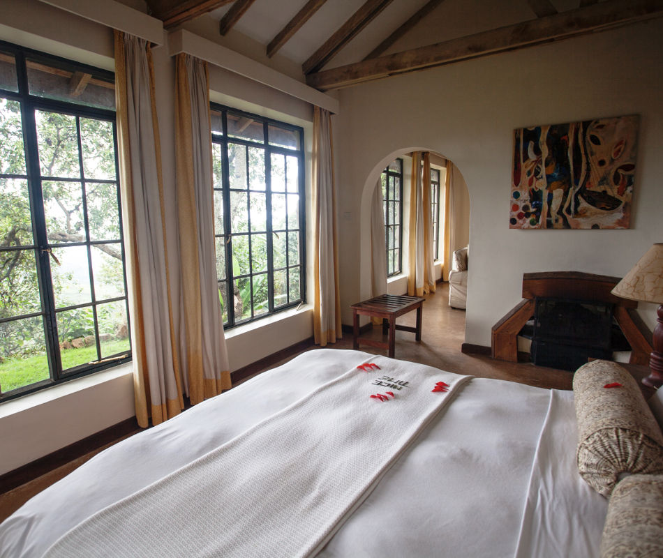 Clouds Mountain Gorilla Lodge Bwindi Nationalpark Uganda, Gorilla Trecking Uganda, Lodge Uganda