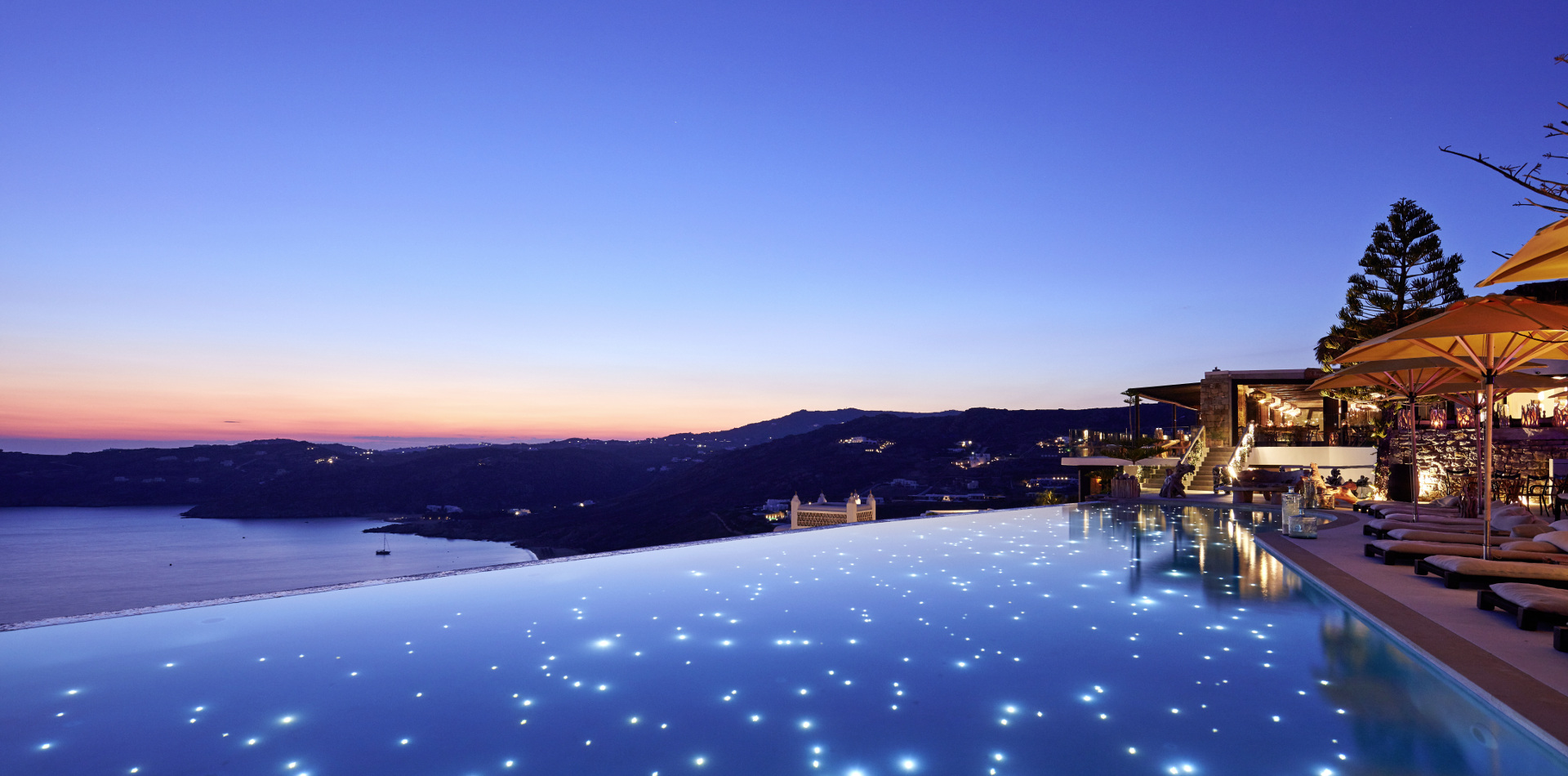 Luxushotel auf Mykonos - Myconian Utopia Resort