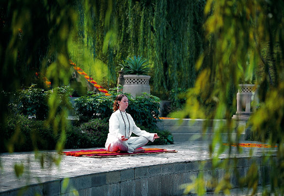 Ananda in the Himalayas, Wellness Ayurveda Yoga Meditation Hotel Indien, Wellnessreise Indien