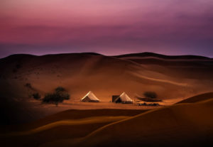 Luxuscamp Magic Private Camps, Wüstencamp Oman Dubai Abu Dhabi, Glamping, Wüstenzelt VAE